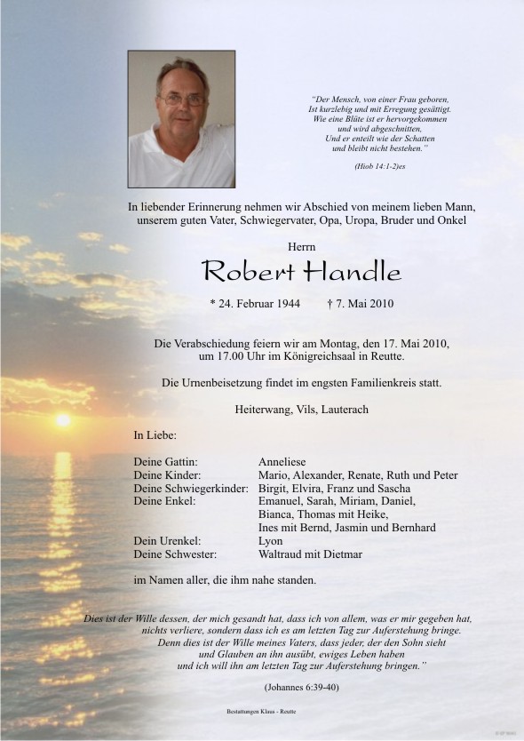 Robert Handle